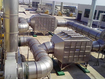 伯恩光学（惠州）有限公司--有机废气处理工程