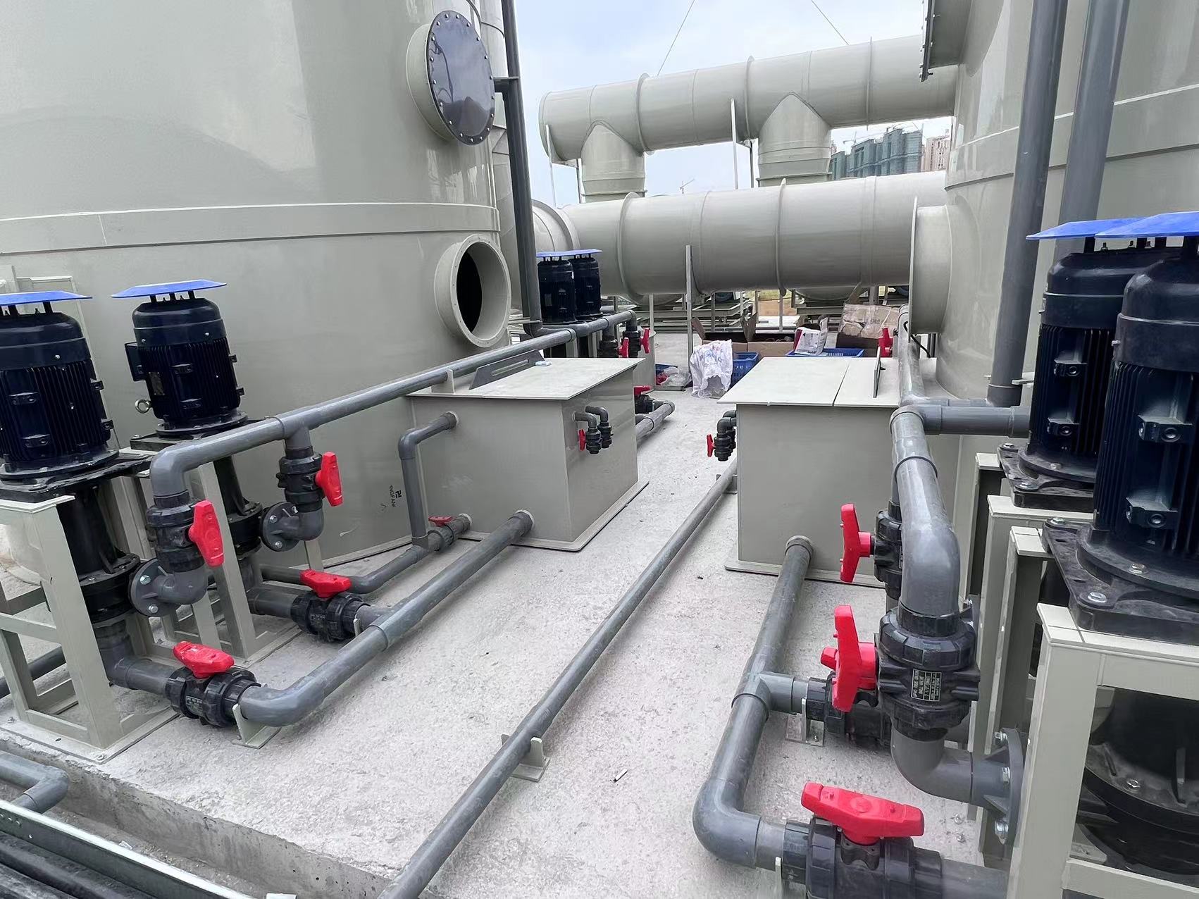 宇泽（江西）半导体有限公司-酸碱废气治理工程