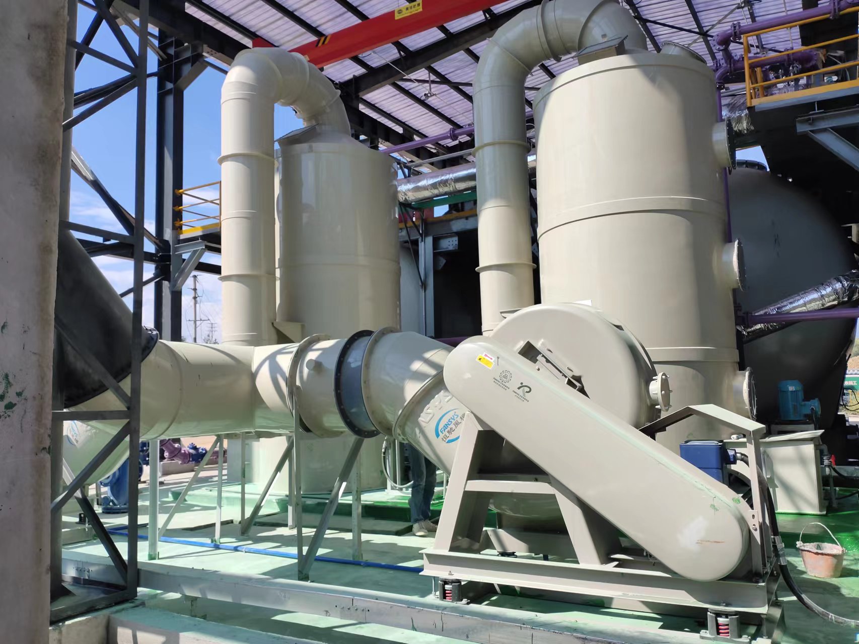 乳源东阳光新能源材料有限公司-酸碱废气治理工程