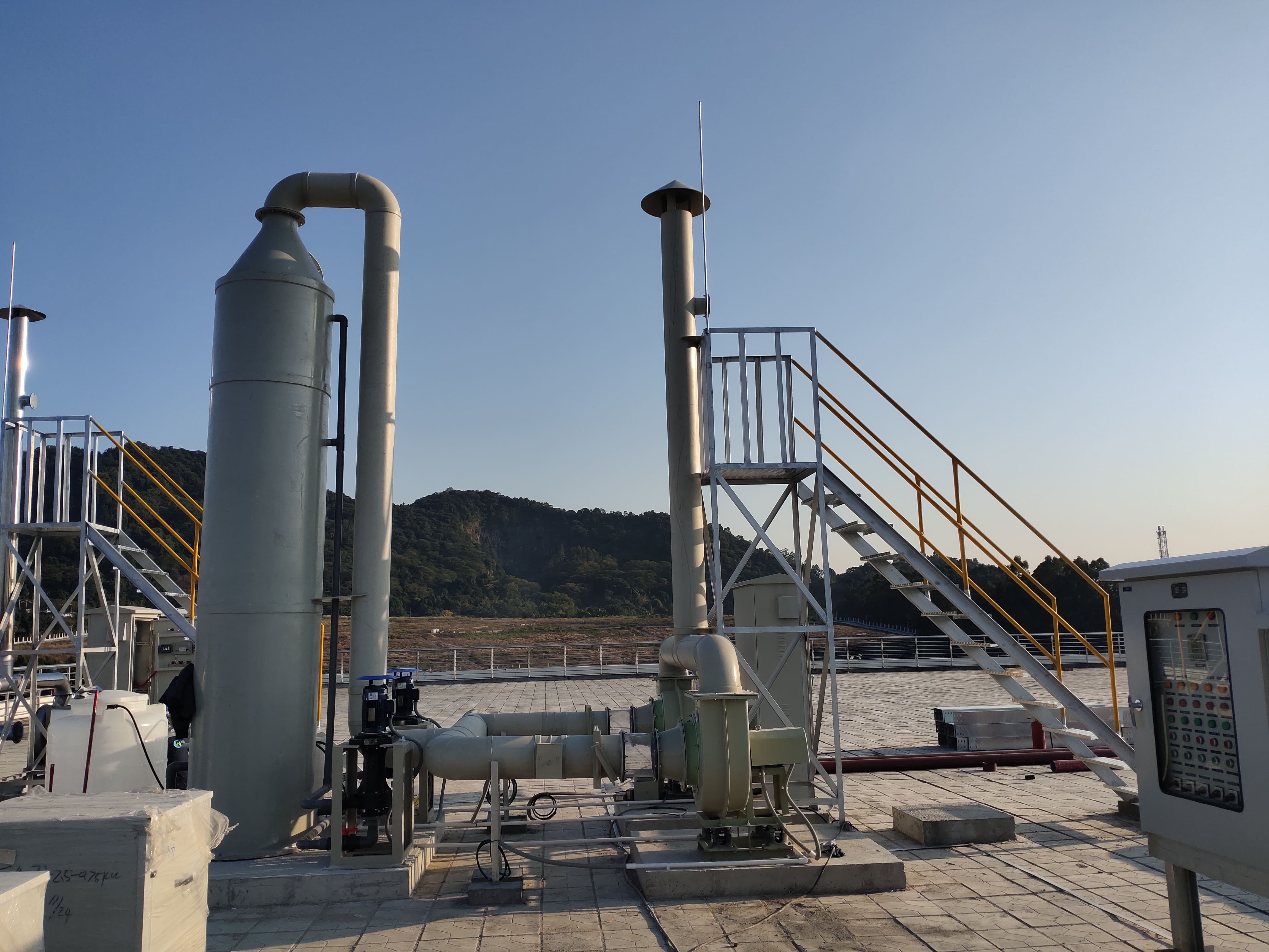 广州广纳院实验室-酸碱废气治理工程